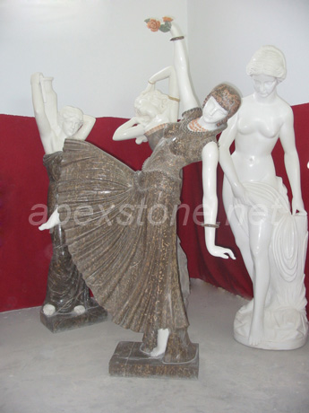 Showgirl Marble Statues 01
